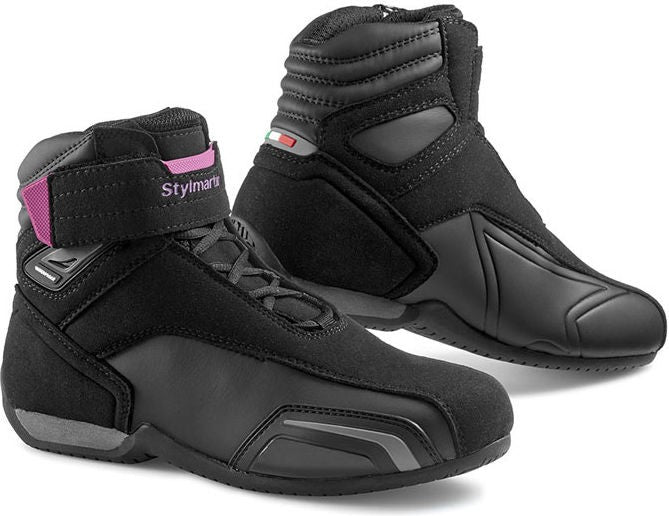 Stylmartin Vector Wp Woman Shoes Black Pink | ST-VECTOR-WP-LADY-001