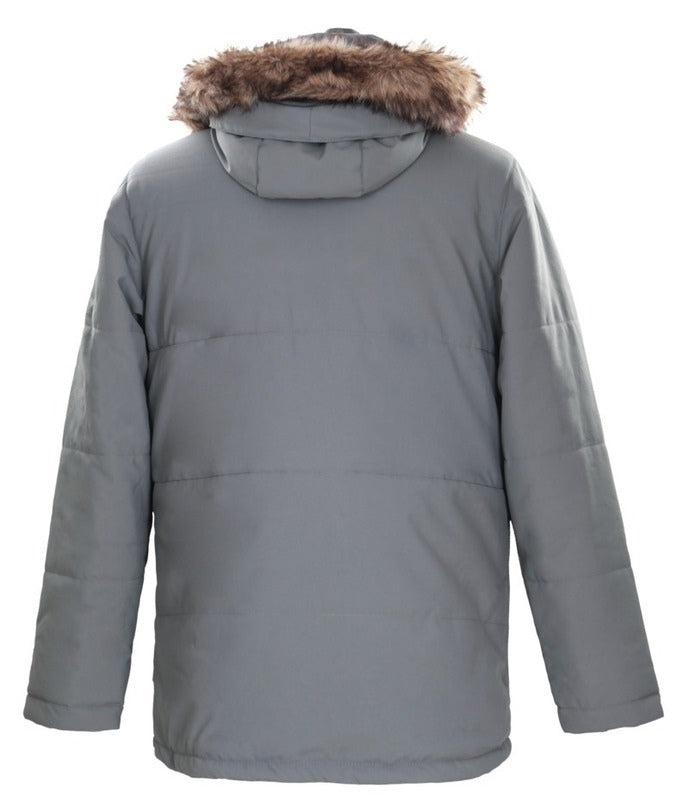 Suzuki Winter parka jacket grey | 990F0-BKWP2