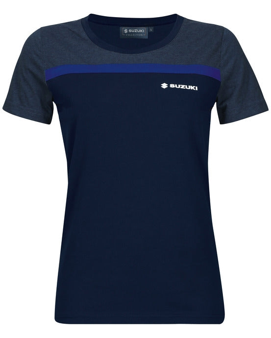 Suzuki Team blue t-shirt ladies | 990F0-BLTL3