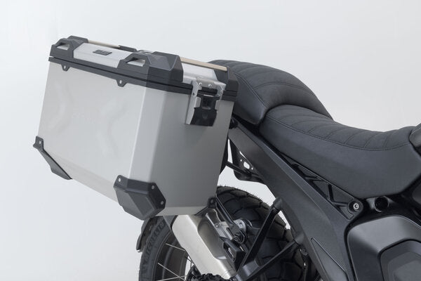 SW MOTECH Adventure set luggage. Silver. BMW R 1300 GS (23-). BMW top case holder. | ADV.07.975.75100/S
