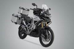 SW MOTECH Adventure set luggage. Silver. Tiger 1200 Rally / GT Explorer (22-). | ADV.11.905.75102/S