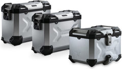 SW Motech Adventure set luggage. Silver. Triumph Tiger 900/GT/Rally/Pro (19-23). | ADV.11.953.75002/S