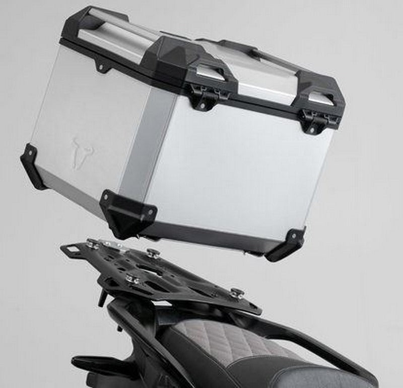SW-MOTECH Adventure set Luggage Silver. Moto Guzzi V85 TT (19-). | ADV.17.925.75000/S
