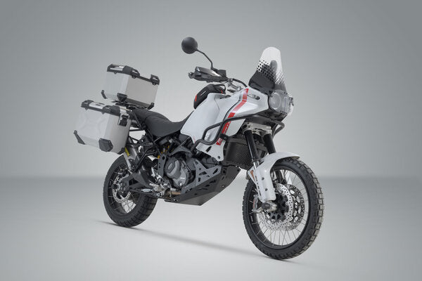 SW MOTECH Adventure Set Luggage US Model. Silver. Ducati DesertX (22-). | ADV.22.995.75100/S
