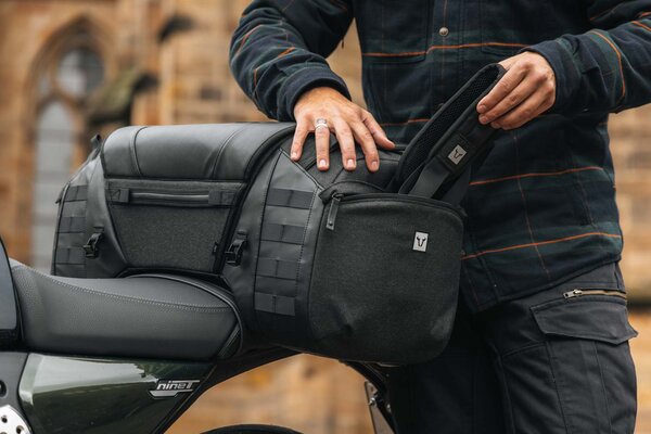 SW MOTECH Legend Gear shoulder strap LA12. Black. | BC.HTA.00.407.20000