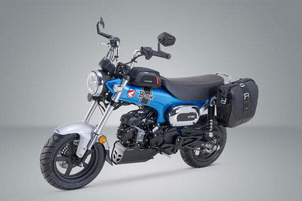 SW MOTECH Legend Gear side bag system LC Black Edition. Honda Dax 125 (22-). | BC.HTA.01.203.20100