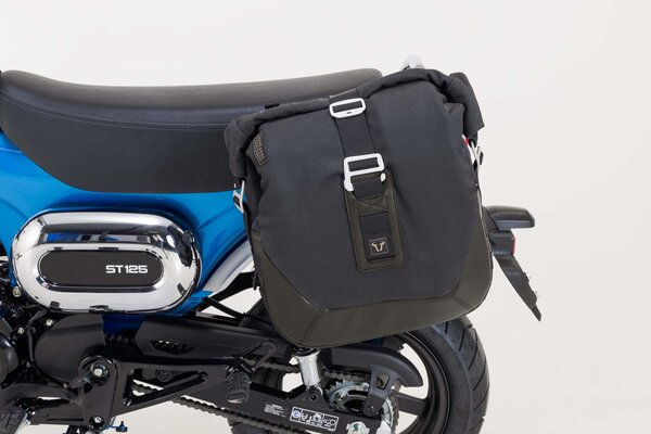 SW MOTECH Legend Gear side bag system LC Black Edition. Honda Dax 125 (22-). | BC.HTA.01.203.20100