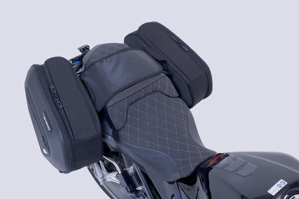 SW MOTECH PRO BLAZE H saddlebag set. Black. Honda CBR650R / CB650R (18-). | BC.HTA.01.740.36500