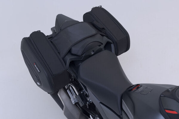 SW MOTECH PRO BLAZE H saddlebag set. Black. Honda CBR300R, CBR500R/ CB500F (16-). | BC.HTA.01.740.36800