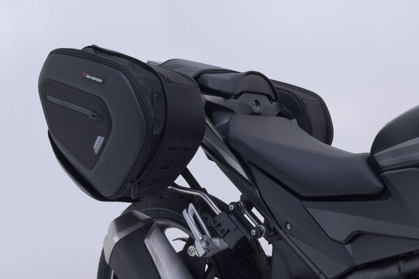 SW MOTECH PRO BLAZE H saddlebag set. Black. Honda CBR300R, CBR500R/ CB500F (16-). | BC.HTA.01.740.36800