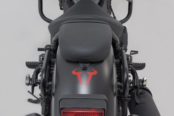 SW MOTECH Legend Gear side bag system LC Black Edition. Honda CMX500 Rebel (16-). | BC.HTA.01.887.20101