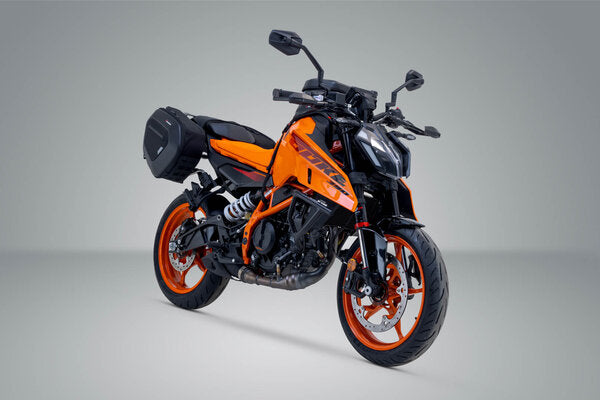 SW MOTECH PRO BLAZE H saddlebag set. Black. KTM 390 Duke (23-). | BC.HTA.04.740.35600