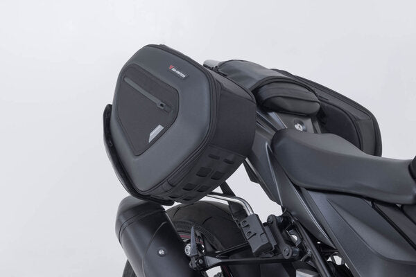 SW MOTECH PRO BLAZE H saddlebag set. Black. Suzuki GSR750 (11-16)/ GSX-S750 (16-). | BC.HTA.05.740.35600