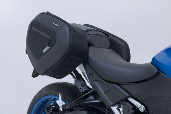 SW MOTECH PRO BLAZE H saddlebag set. Black. Suzuki GSX-S1000/F (15-), GSX-S950 (21-). | BC.HTA.05.740.35700