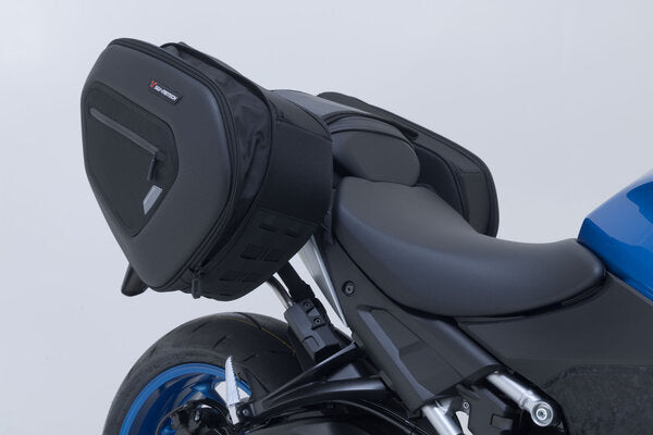 SW MOTECH PRO BLAZE H saddlebag set. Black. Suzuki GSX-S1000/F (15-), GSX-S950 (21-). | BC.HTA.05.740.35700