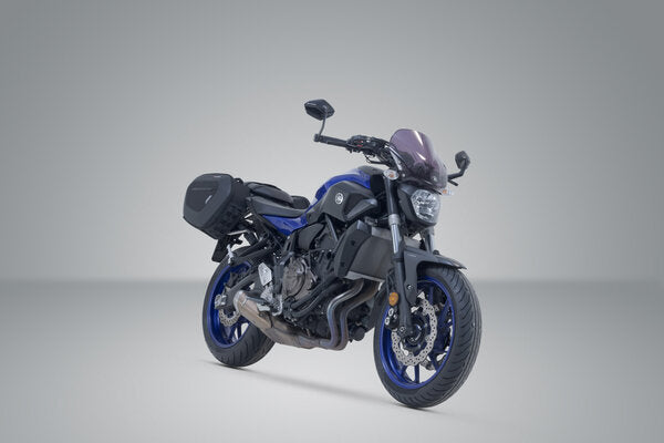SW MOTECH PRO BLAZE saddlebag set. Black. Yamaha MT-07/Moto Cage/Tracer. | BC.HTA.06.740.35800