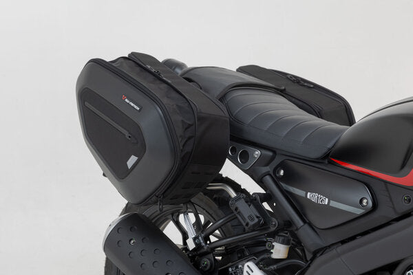 SW MOTECH PRO BLAZE H saddlebag set. Black. Yamaha XSR 125 (21-). | BC.HTA.06.740.37200