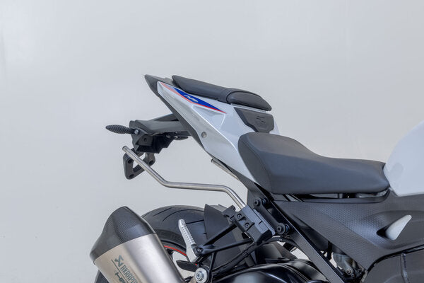 SW MOTECH PRO BLAZE H saddlebag set. Black. BMW S1000RR (12-14) / S1000R (13-20). | BC.HTA.07.740.35300