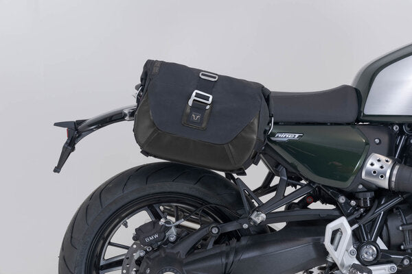 SW MOTECH Legend Gear side bag system LC Black Edition. BMW R12 nineT (23-). | BC.HTA.07.968.20100