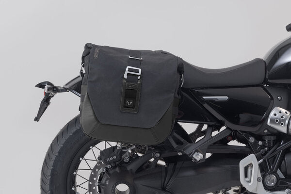 SW MOTECH Legend Gear side bag system LC Black Edition. BMW R12 (23-). | BC.HTA.07.996.20100