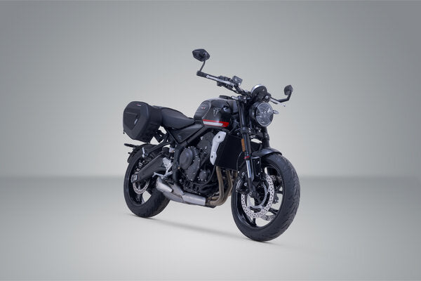 SW MOTECH PRO BLAZE H saddlebag set. Black. Triumph Trident 660 / Daytona 660. | BC.HTA.11.740.36100