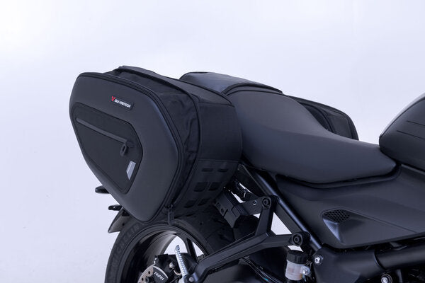 SW MOTECH PRO BLAZE H saddlebag set. Black. Triumph Trident 660 / Daytona 660. | BC.HTA.11.740.36100