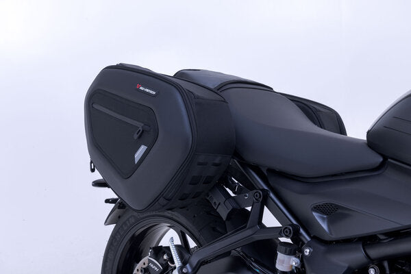 SW MOTECH PRO BLAZE H saddlebag set. Black. Triumph Trident 660 / Daytona 660. | BC.HTA.11.740.36100