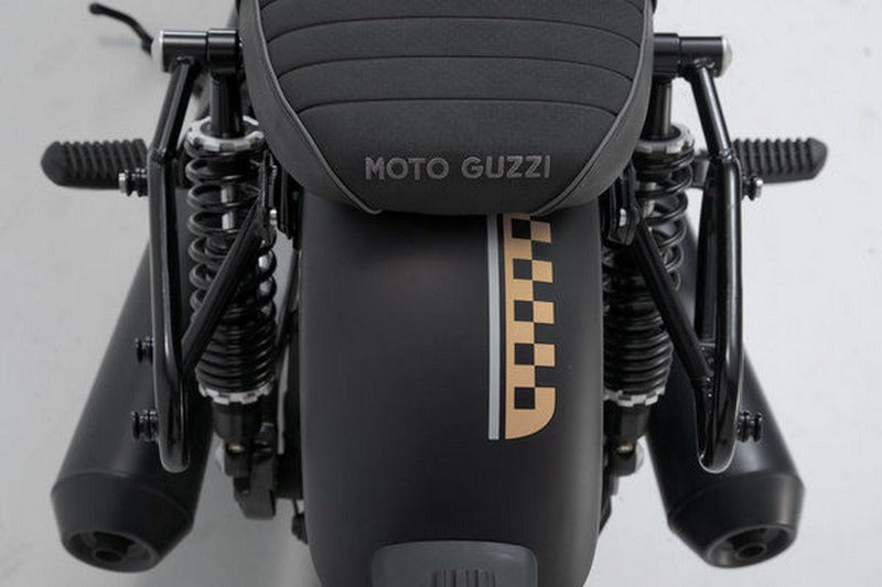 SW-MOTECH Legend Gear side bag system LC Black Edition Moto Guzzi V9 Roamer/Bobber (15-). | BC.HTA.17.797.20300