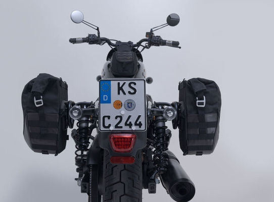 SW Motech Legend Gear side bag system LC. Harley-Davidson Nightster (22-) / Special (23-). | BC.HTA.18.096.20000