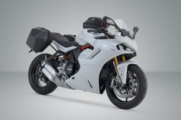 SW Motech URBAN ABS side case system. 2x 16.5L. Ducati Monster 1200, Super Sport 950. | BC.HTA.22.885.30001/B