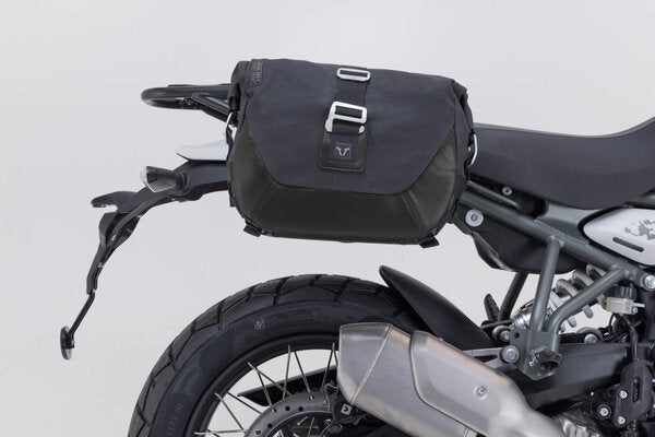 SW MOTECH Legend Gear side bag system LC Black Edition. Royal Enfield Himalayan (23-). | BC.HTA.41.620.20100