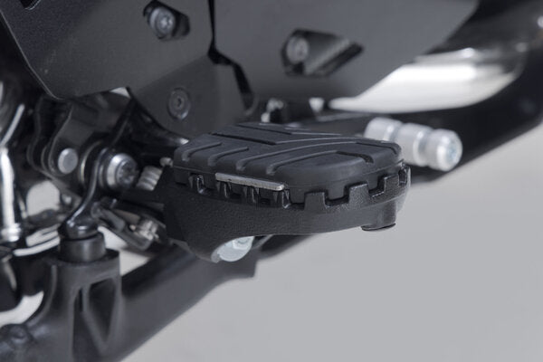 SW MOTECH ION footrest kit. Black. Honda XL650V / XL700V, Moto Mori. X Cape. | FRS.01.011.10101/B