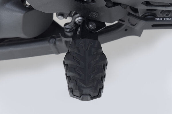 SW MOTECH EVO footrest kit. Black. BMW R 1200 GS, R 1250 GS, R 1300 GS. | FRS.07.112.10302/B