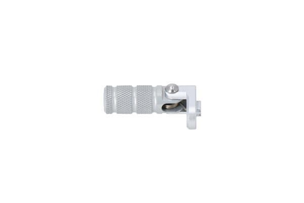 SW Motech Gear lever tread. Silver. Knurled. incl. extension. | FSC.00.127.10100/S