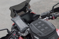 SW Motech Universal GPS mount kit with Smartphone Drybag | GPS.00.308.35500