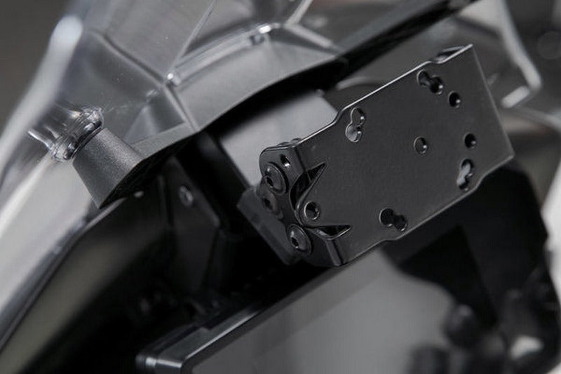 SW-MOTECH GPS mount for cockpit Black. KTM 790 Adventure / R (19-). | GPS.04.521.10000/B