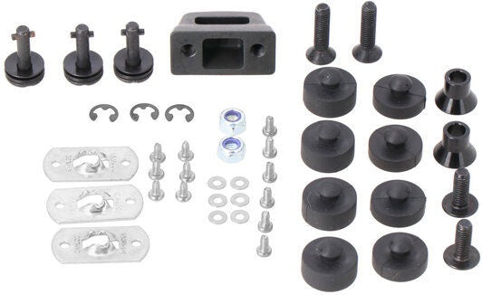 SW Motech Adapter plate for ALU-RACK. For Givi/Kappa Monokey. Black. | GPT.00.152.40501/B