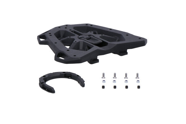 SW Motech PRO tank ring adapter kit for STREET-RACK. For PRO tank bags. With adapter plate. Black. | GPT.00.152.55200/B