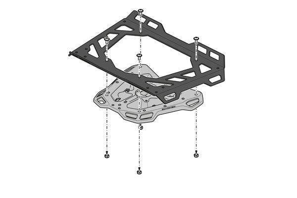 SW MOTECH STREET-RACK. Black. KTM 990 Duke (23-). | GPT.04.994.16000/B