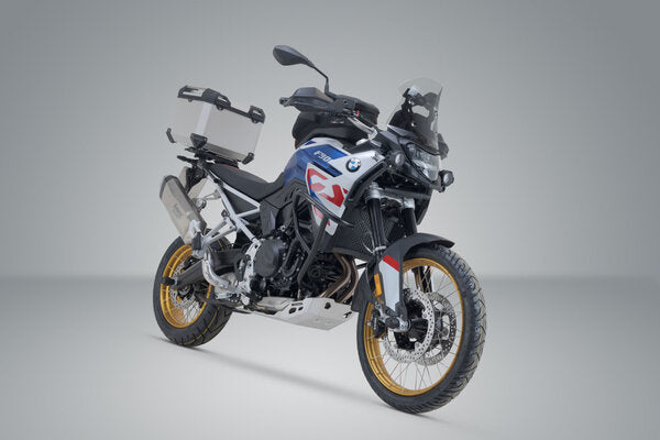 SW MOTECH TRAX ADV top case system. Silver. BMW F 900 GS (23-). | GPT.07.602.70000/S
