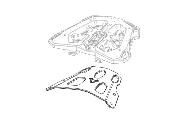 SW Motech STREET-RACK. Black.. Z900RS/ Cafe/ SE (17-), 50th Anni. (22-). | GPT.08.891.16001/B