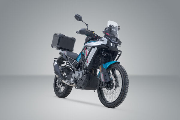 SW MOTECH TRAX ADV top case system. Black. CFMoto 450MT (23-). | GPT.10.625.70000/B