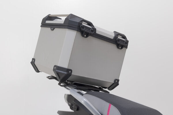 SW MOTECH TRAX ADV top case system. Silver. CFMoto 450MT (23-). | GPT.10.625.70000/S
