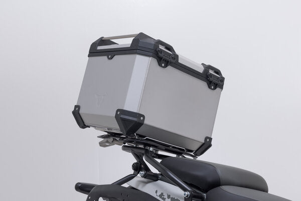 SW MOTECH TRAX ADV top case system. Silver. Royal Enfield Himalayan 450 (23-). | GPT.41.620.70000/S