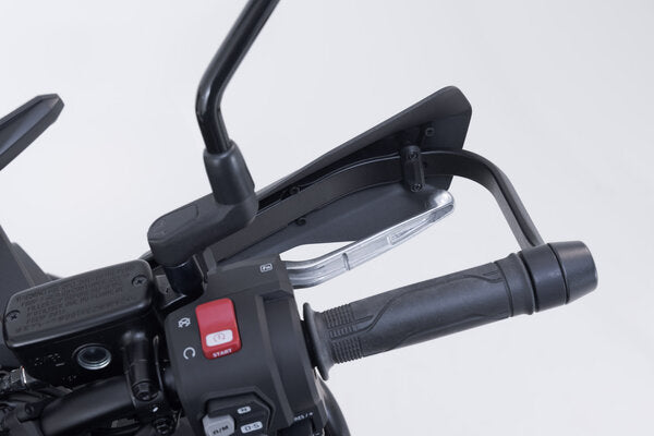 SW MOTECH Sport handguard kit. Black. Honda CRF1000L/AS, CRF1100L/AS, X-ADV. | HDG.00.220.21701/B