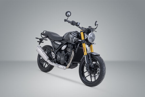 SW MOTECH SLC side carrier left. Triumph Speed 400 / Scrambler 400 X (23-). | HTA.11.616.10000