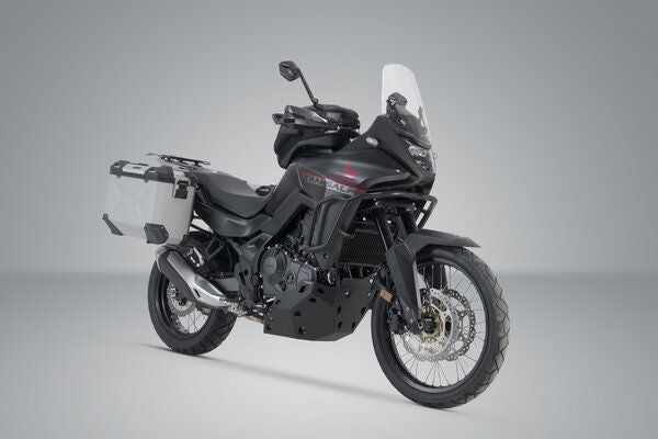 SW Motech TRAX ADV aluminium case system. Silver. 37/37L. Honda XL750 Transalp (22-). | KFT.01.070.70000/S