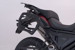 SW Motech TRAX ADV aluminium case system. Silver. 37/45L. Voge 650 DS/X (22-). | KFT.02.049.70000/S