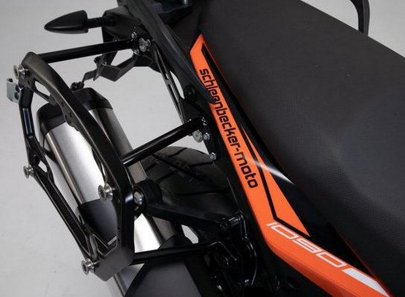 SW-MOTECH PRO side carriers Black. KTM 1050/1090/1190 Adv,1290 SAdv. | KFT.04.333.30001/B