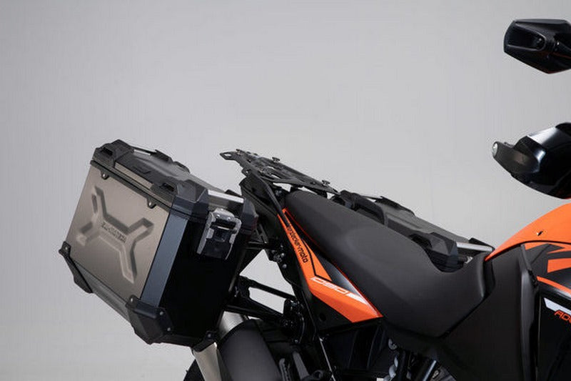 SW-MOTECH PRO side carriers Black. KTM 1050/1090/1190 Adv,1290 SAdv. | KFT.04.333.30001/B
